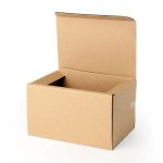 Caja de cartón automontable 25/1 kraft