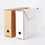 Archivador de cartón automontable tamaño A4