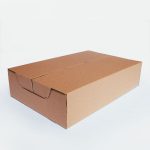 Caja de cartón automontable EL08 kraft