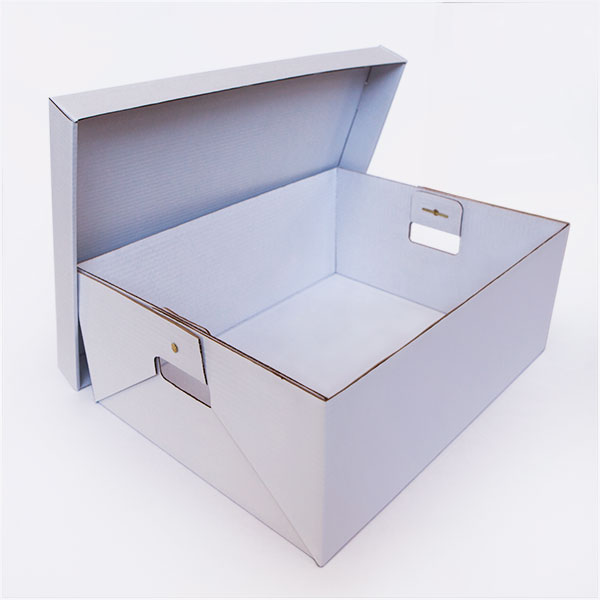 caixa de cartró automuntable PACT5 blanca