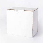 Caja de cartón automontable 33/1 blanca