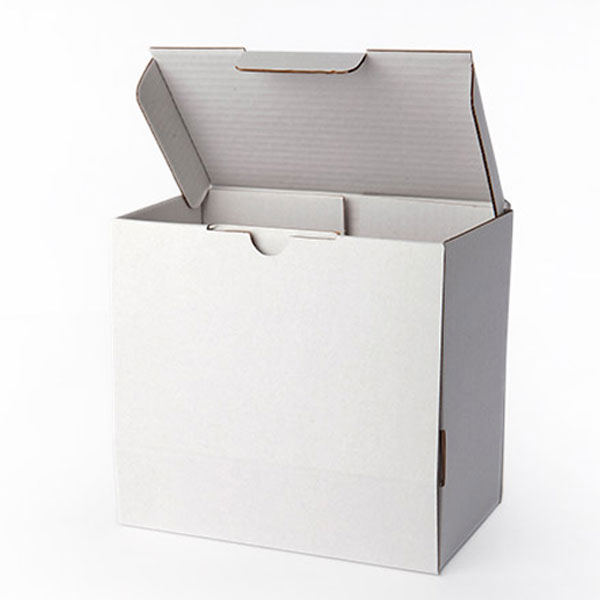 Caja de cartón automontable 33/1 blanca
