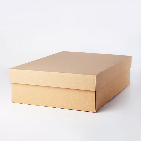 Caja de cartón plana kraft CCK