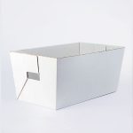 panera de cartró blanca sense tapa PAST