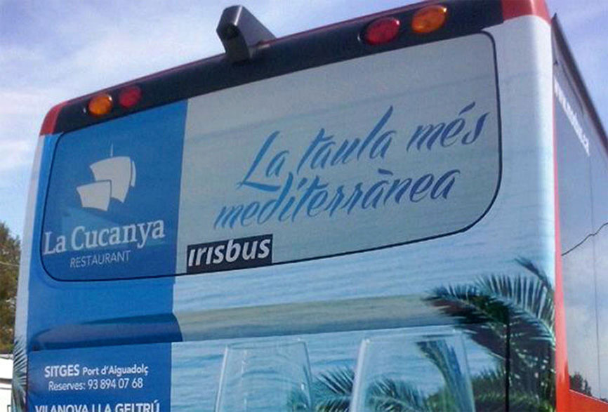 Publicitat Autobus La Cucanya