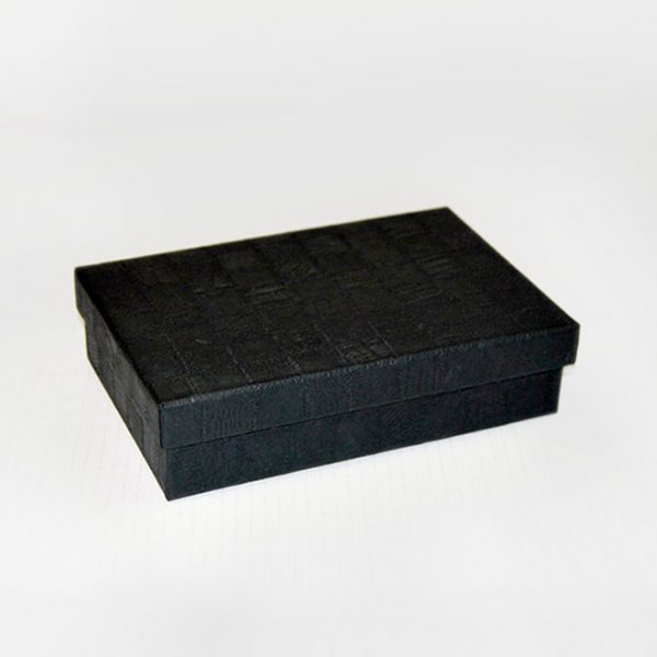 Caja de cartón de regalo rectangular