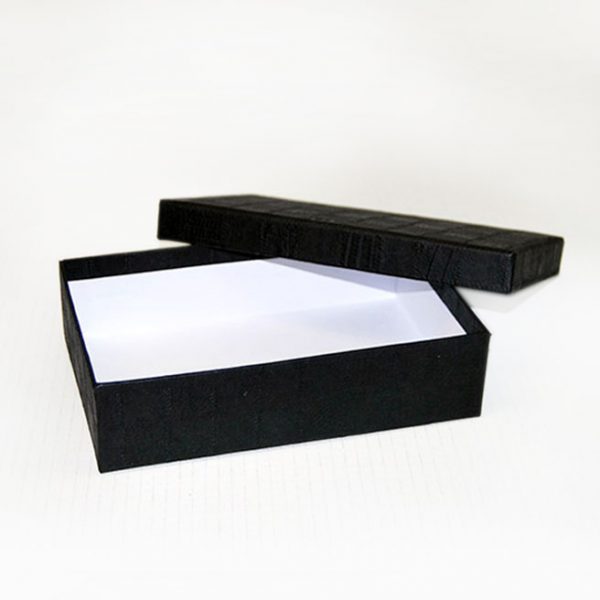Caja de cartón de regalo rectangular