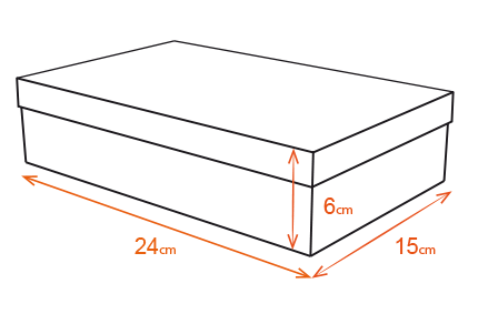 Caja P/REGALOS RECTANGULAR 34x23x9 cm